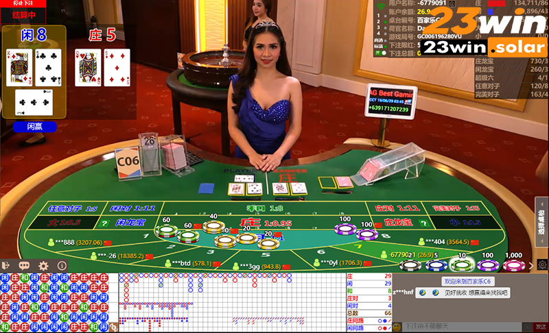 Chiến thuật chơi Baccarat 23win