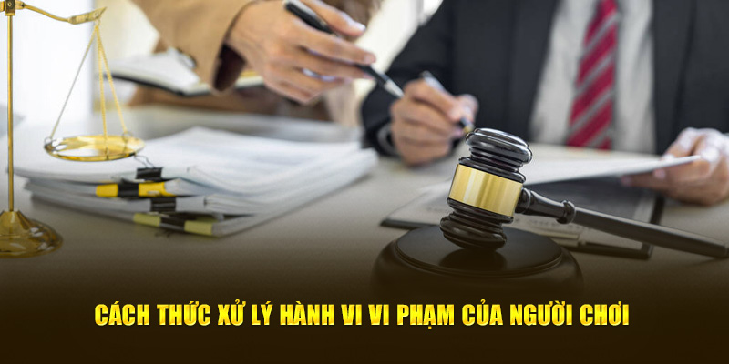 Cách thức xử lý hành vi vi phạm của người chơi